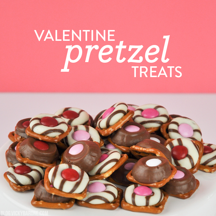 Valentine Pretzel Treats
